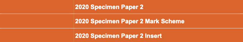 Specimen Paper Answers - Paper 2